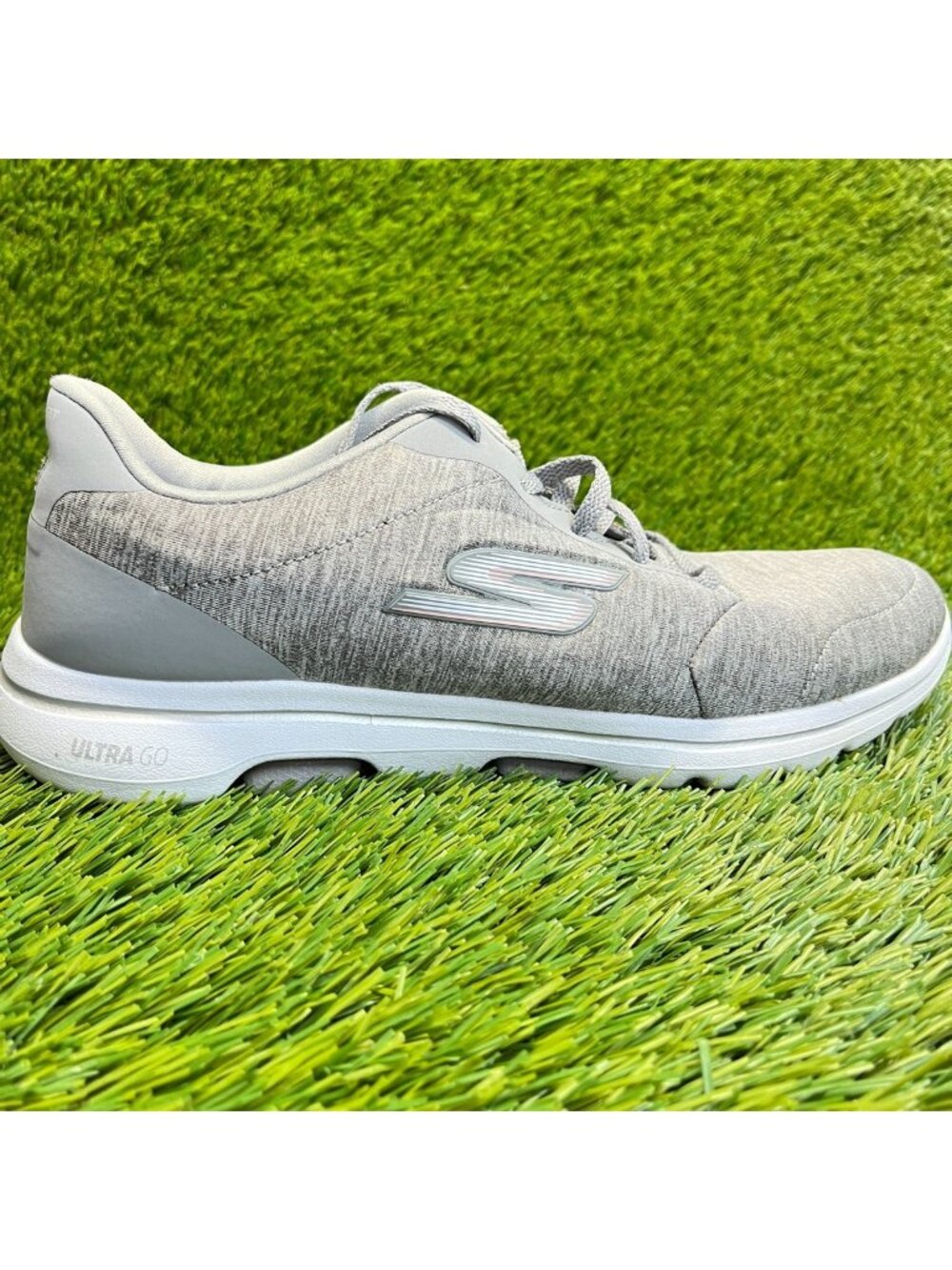 Skechers‎ Go Walk 5 True Womens Size 10 Gray Athletic Running Shoes Sneakers